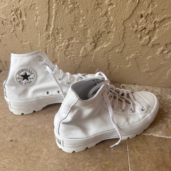 Converse chuck taylor all star high lugged white sneaker - Picture 2 of 3